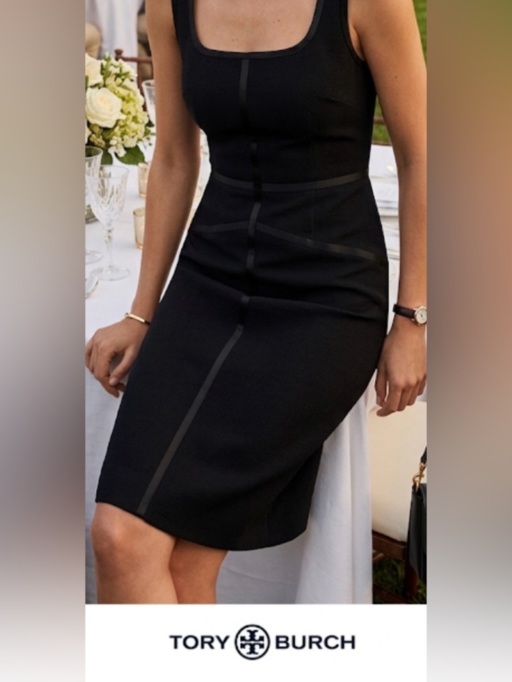TORY BURCH Little black Dress Size 2 Quiet Luxury | Minimalist Capsule Wardrobe🖤